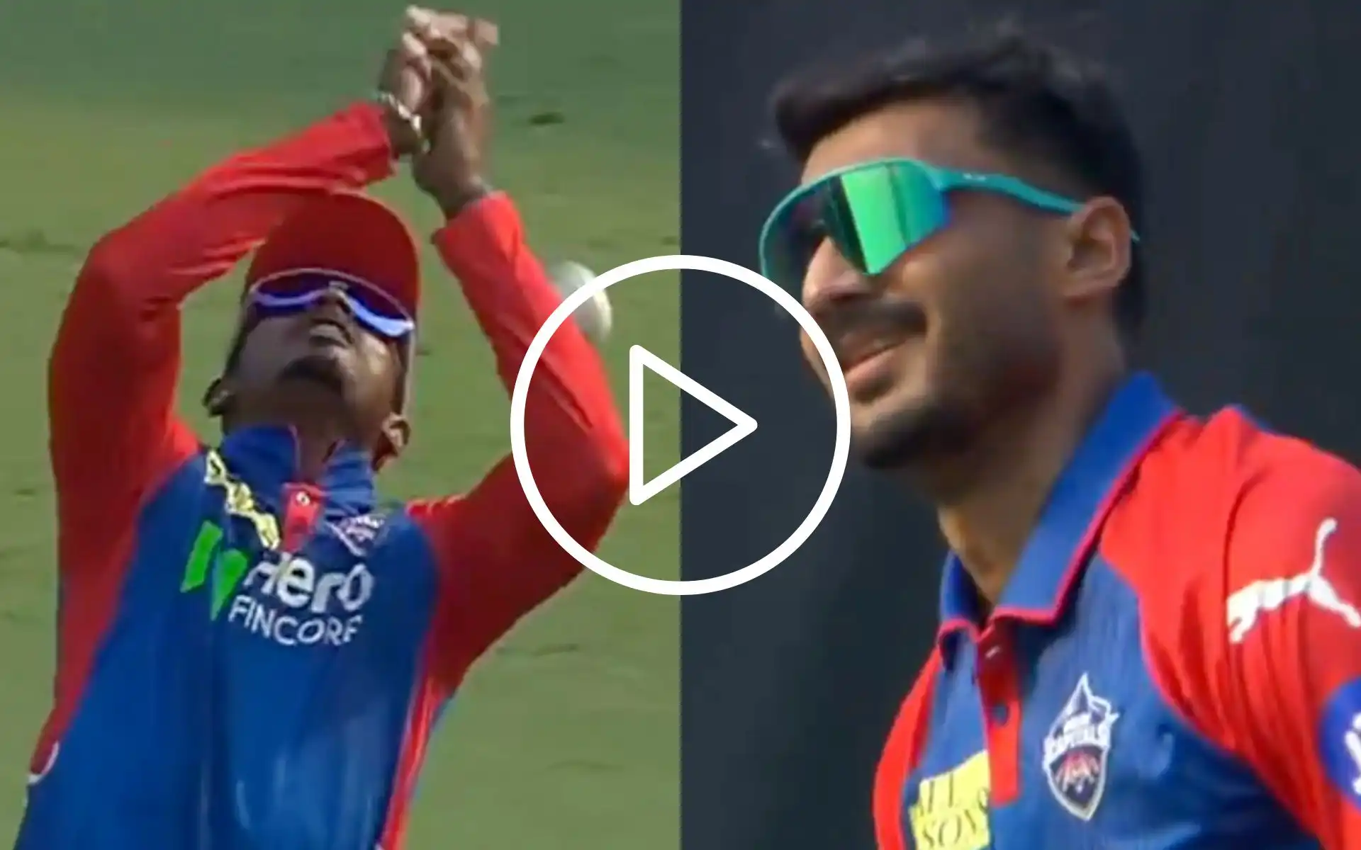 [Watch] Axar Patel Angry As Porel's Comical Fielding Gives Aniket Verma A Lifeline